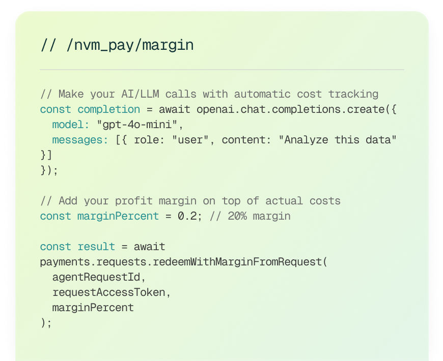 Cost-Based code preview